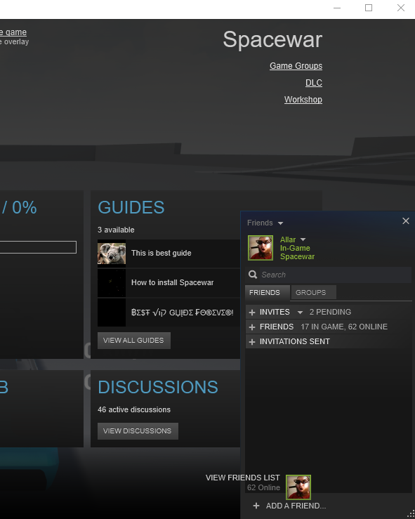 steam overlay really small