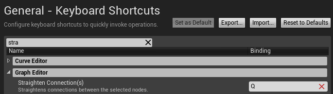 Straighten Shortcuts